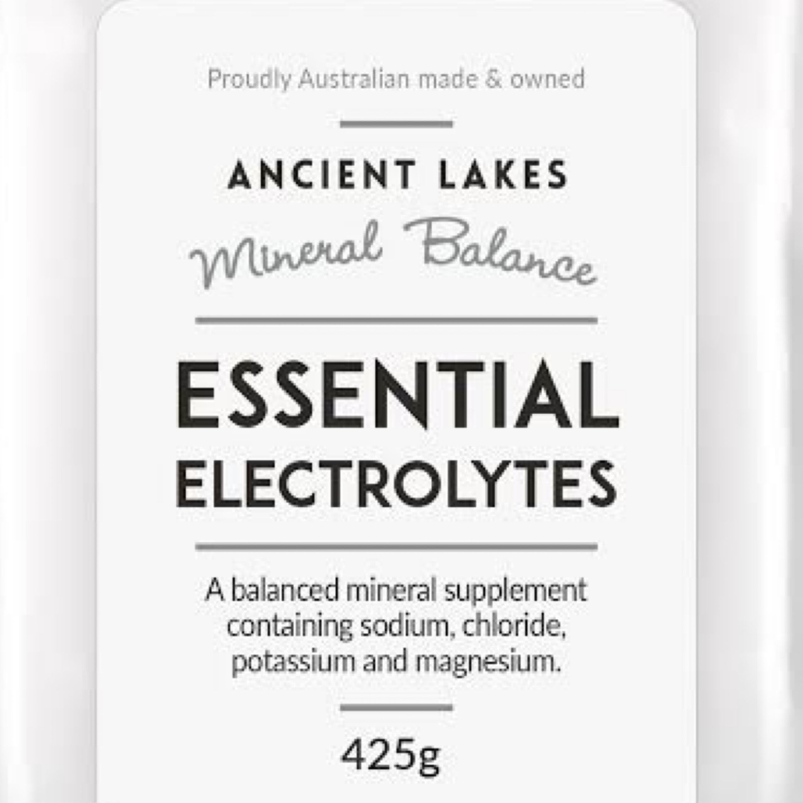 Ancient Lakes Essential Electrolytes Electrolytes Australia